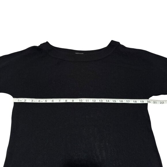 Maryan Mehlhorn Women's Black Knitted Round Neck Shirt Dress Size S - Picture 10 of 12